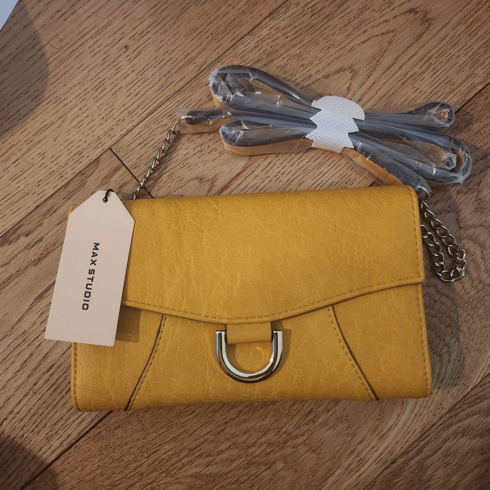 Max studio Flap wallet on a string